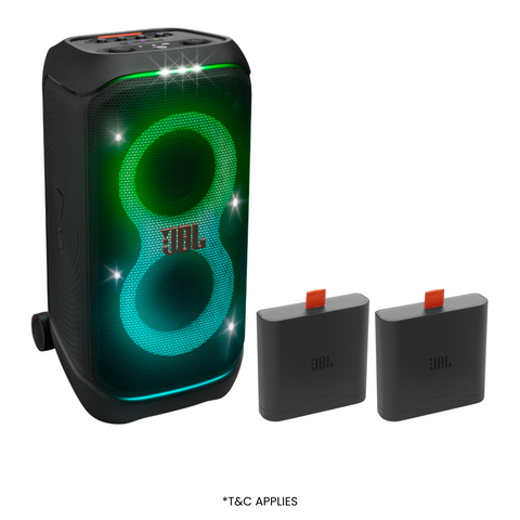 JBL Partybox Stage 320 speaker with replaceable battery
 JBL Partybox Stage 320 speaker with replaceable battery