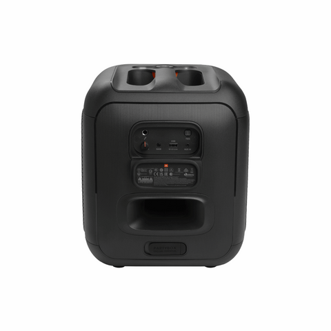 JBL PARTYBOX ENCORE ESSENTIAL Portable party speaker with powerful 100W sound, built-in dynamic light show, and splash proof design. JBL PARTYBOX ENCORE ESSENTIAL Portable party speaker with powerful 100W sound, built-in dynamic light show, and splash proof design.