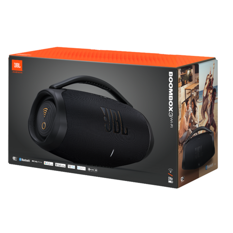 JBL Boombox 3 WI-FI Powerful Wi-Fi and Bluetooth Portable Speaker JBL Boombox 3 WI-FI Powerful Wi-Fi and Bluetooth Portable Speaker