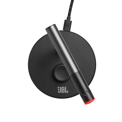 JBL Quantum Stream Talk USB condenser microphone for streaming, recording and gaming.