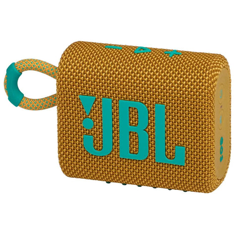 JBL GO 3 Portable Waterproof Speaker - Yellow - Bluetooth JBL GO 3 Portable Waterproof Speaker - Yellow - Bluetooth