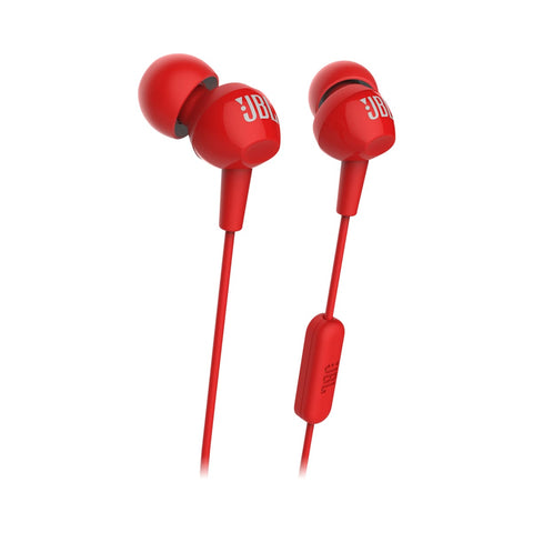 JBL C150SI In-Ear Headphones - Red - Headphone