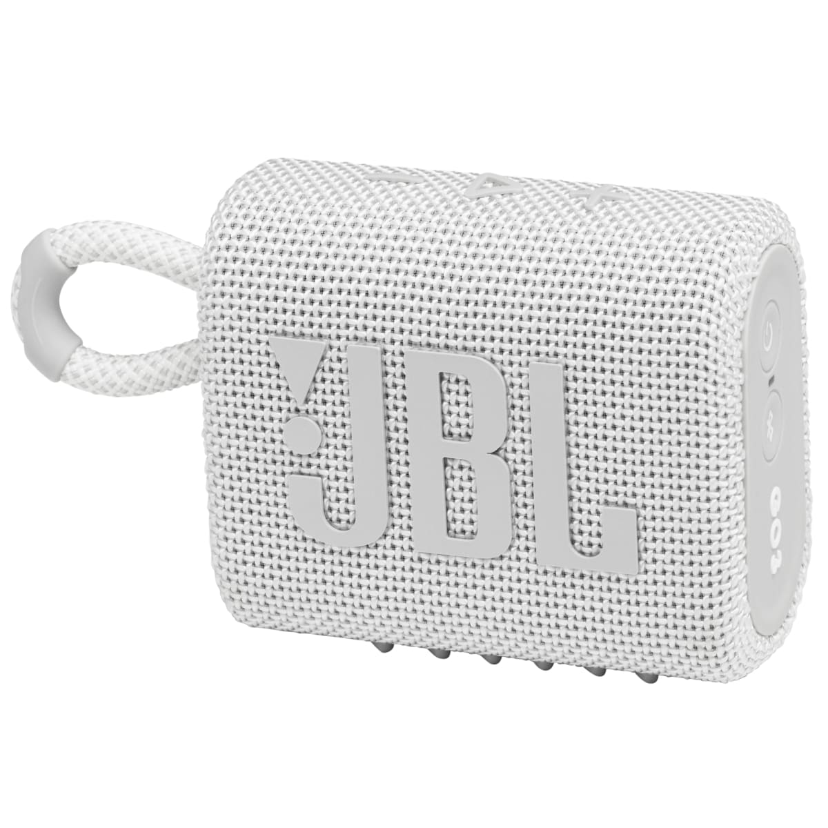 JBL GO 3 Portable Waterproof Speaker - White - Bluetooth JBL GO 3 Portable Waterproof Speaker - White - Bluetooth