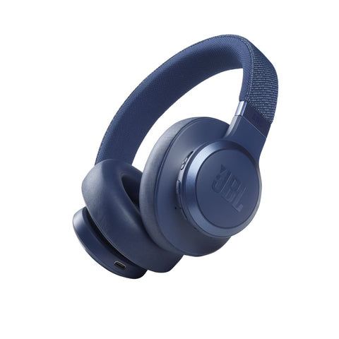 JBL LIVE 660NC Wireless Over-Ear NC Headphones - Blue -  JBL LIVE 660NC Wireless Over-Ear NC Headphones - Blue -