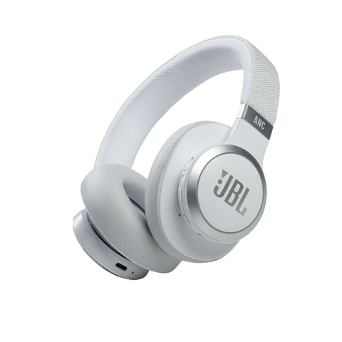 JBL LIVE 660NC Wireless Over-Ear NC Headphones - White -  JBL LIVE 660NC Wireless Over-Ear NC Headphones - White -