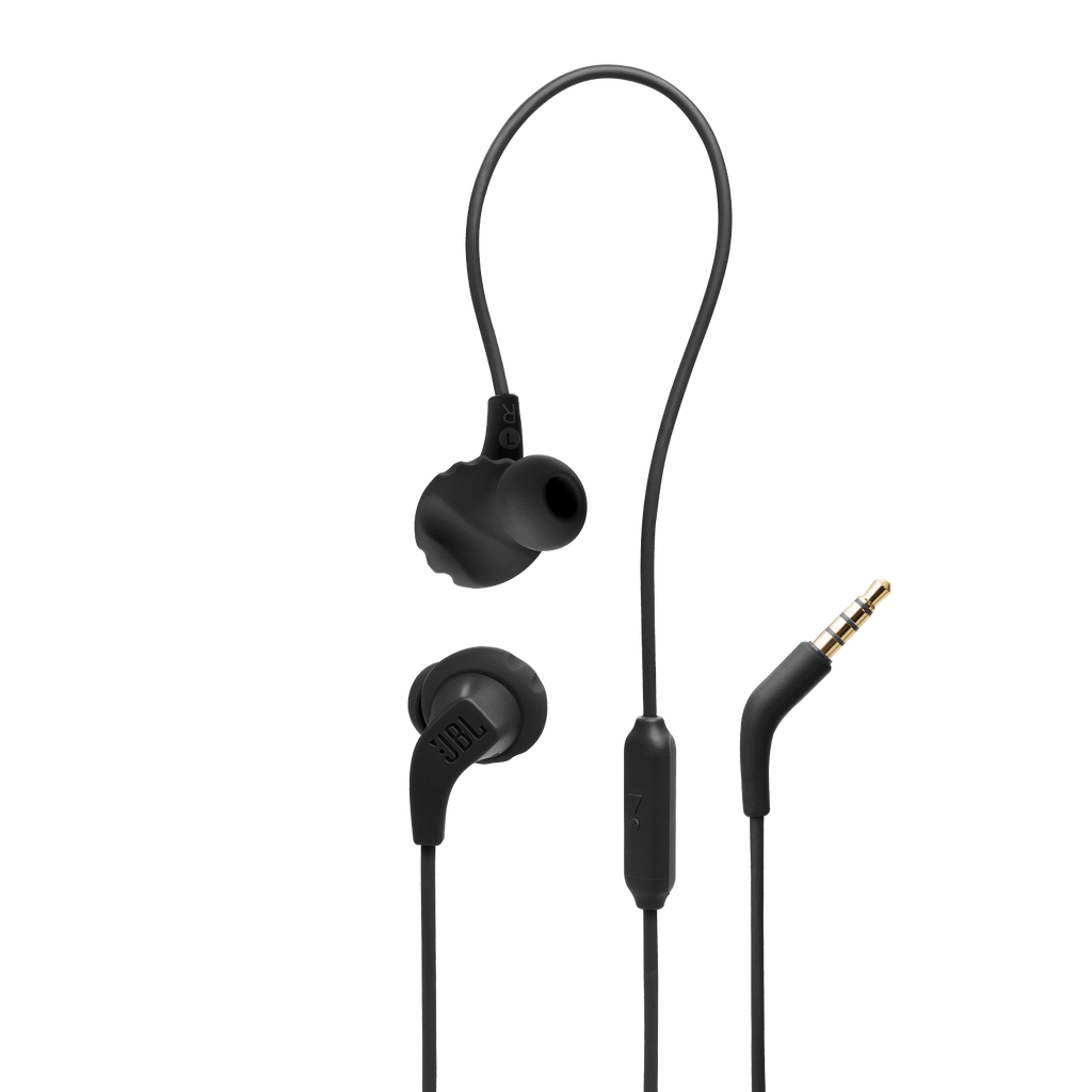 JBL ENDURANCE RUN 2 WIRED Waterproof Wired Sports In-Ear Headphones