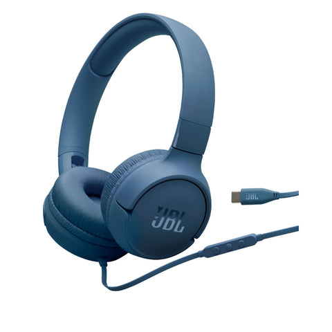 JBL Tune 520C USB-C Hi-Res wired on-ear headphones