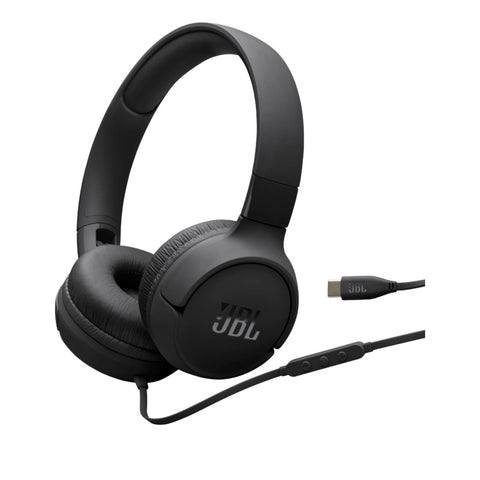 JBL Tune 520C USB-C Hi-Res wired on-ear headphones