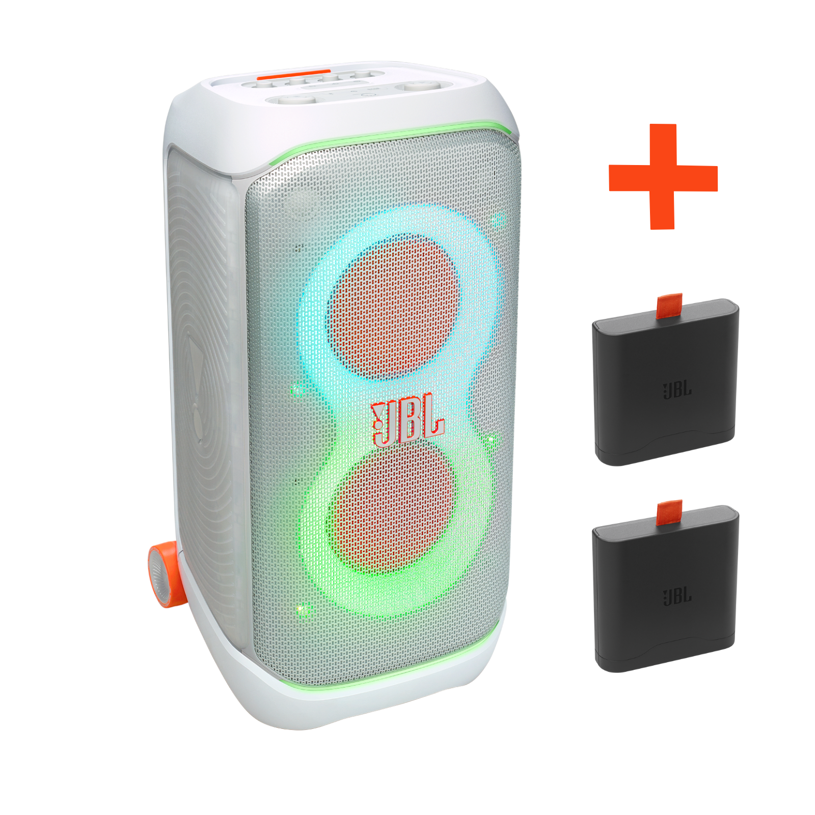 JBL PartyBox Stage 320 Portable Party Speaker with Wheels