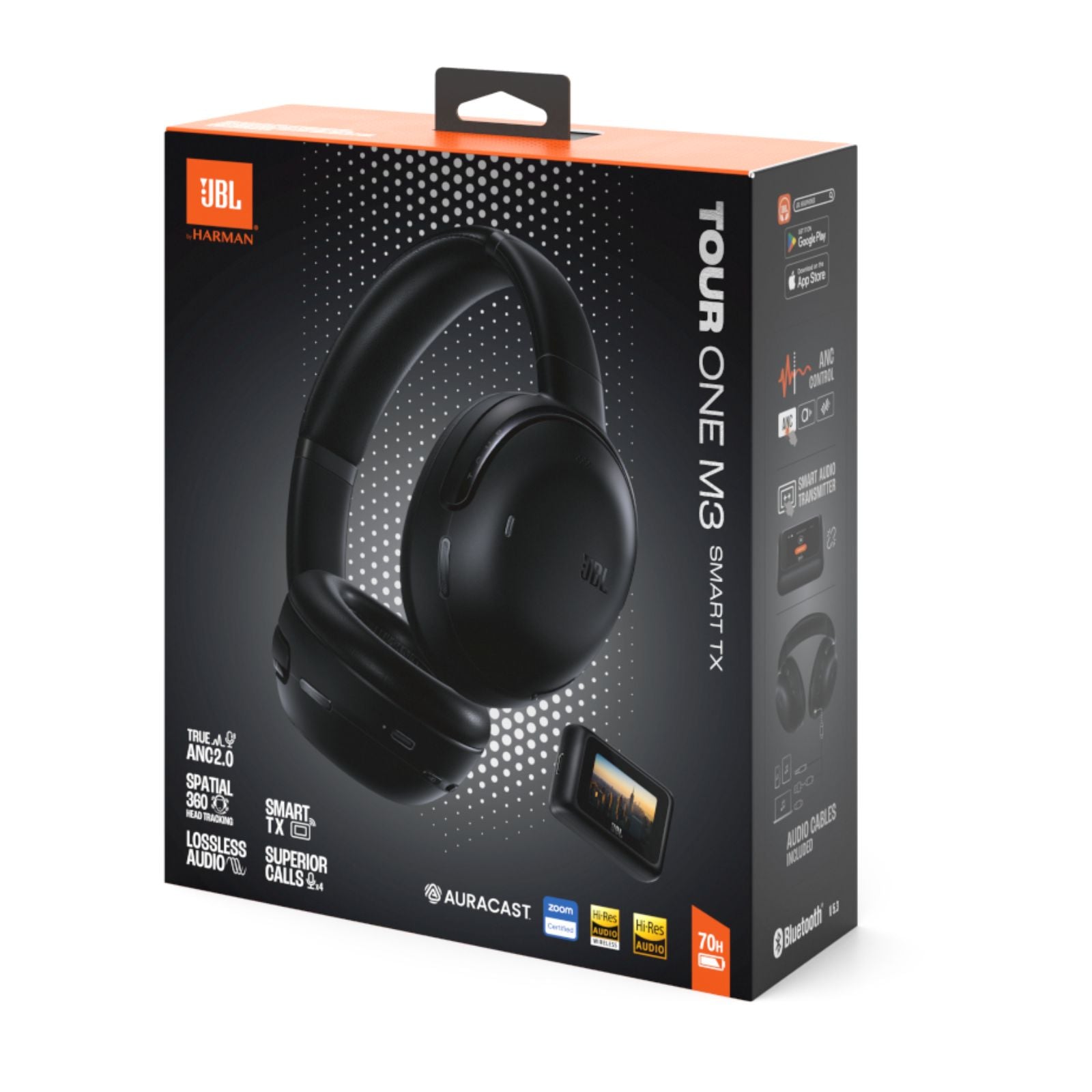 JBL Tour One M3 Smart Tx Wireless Over-Ear Noise Cancelling Headphones