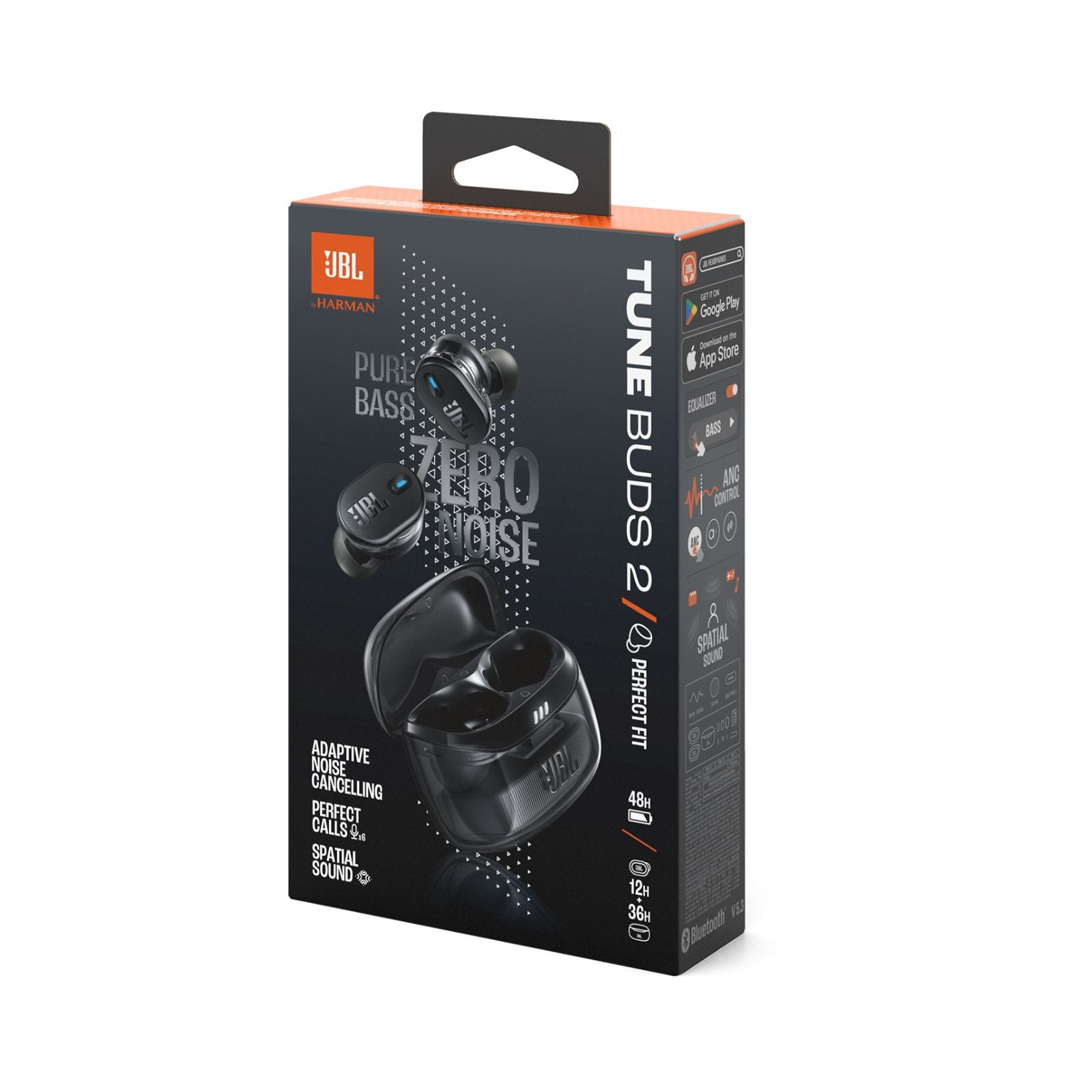 JBL Tune Buds 2 Ghost True Wireless Noise Cancelling Earbuds Secondary image