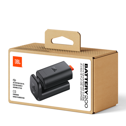 JBL Battery 200 With Charging Case An Easy-To-Replace Spare Battery That's Compatible with the PartyBox Club 120 and PartyBox Encore 2