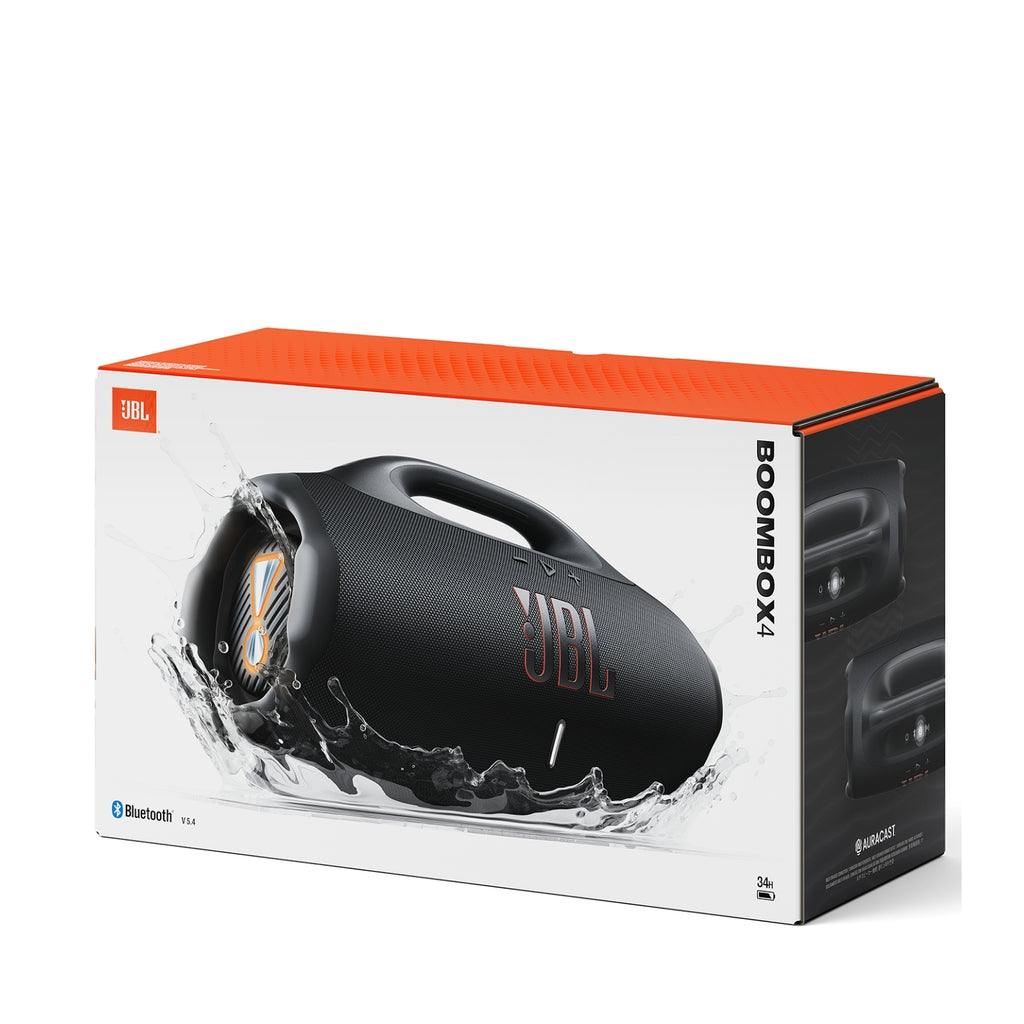 JBL Boombox 4 - Most Powerful Portable Waterproof Speaker with Massive JBL Pro Sound