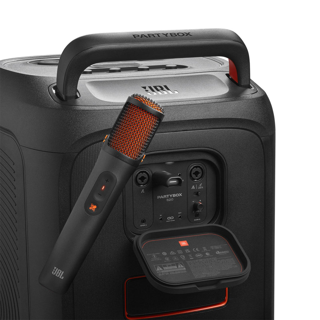 JBL EasySing Mics Two Wireless AI-Powered Microphones with Real-Time Vocal Removal