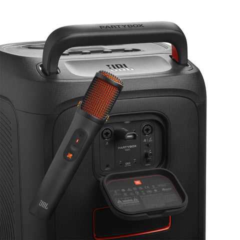 JBL Easy Sing Mics Two Wireless AI-Powered Microphones with Real-Time Vocal Removal