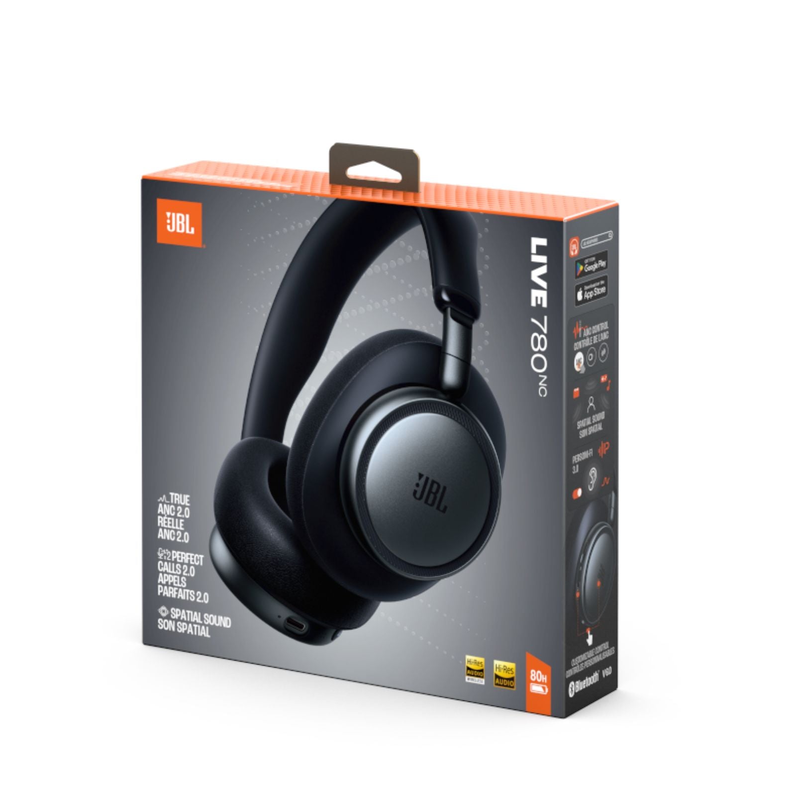 JBL Live 780NC Wireless Noise Cancelling Over-Ear Headphones Secondary image