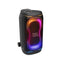 JBL PartyBox 330 Portable Party Speaker with JBL Legendary Sound, Futuristic Lighting, a Telescopic Handle and Wide Wheels.