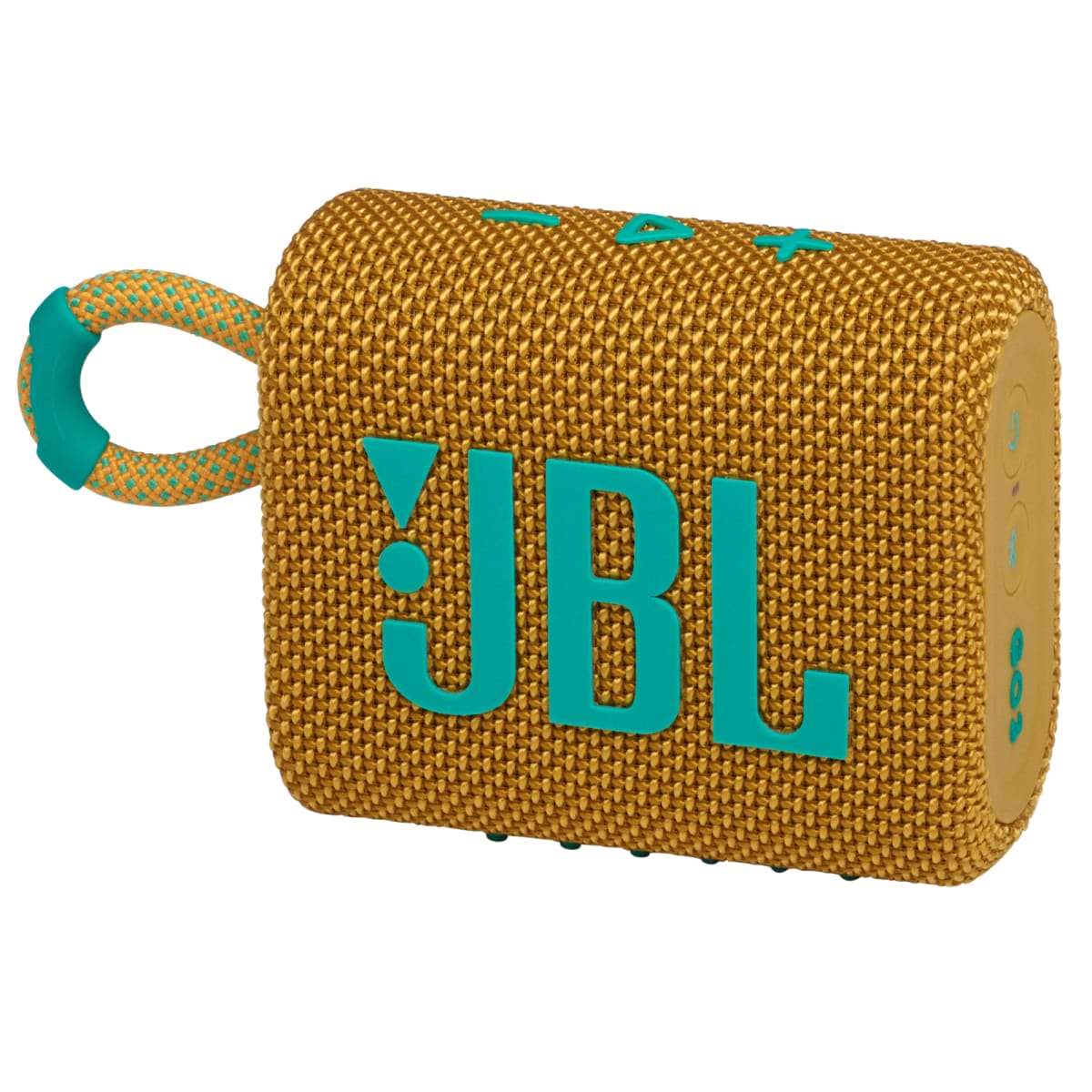 JBL GO 3 Portable Waterproof Speaker - Yellow - Bluetooth