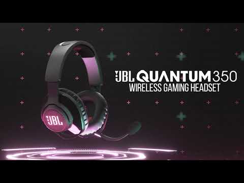 JBL Quantum 350 Wireless PC Gaming Headset with Detachable Boom Mic