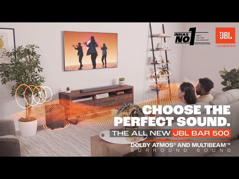 JBL BAR 500 5.1-Channel Soundbar with Multibeam™ and Dolby Atmos®