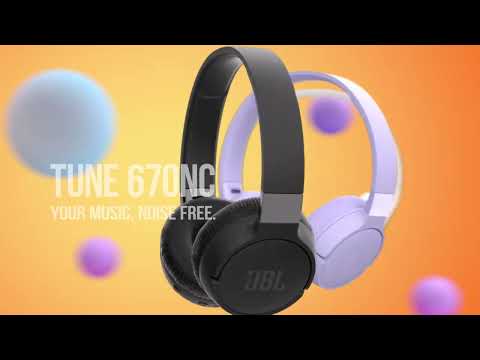 JBL Tune 670NC Adaptive Noise Cancelling Wireless On-Ear Headphones