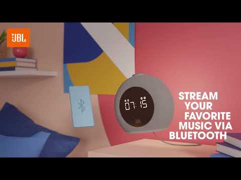 JBL Horizon 2 Bluetooth Clock Radio Speaker with FM