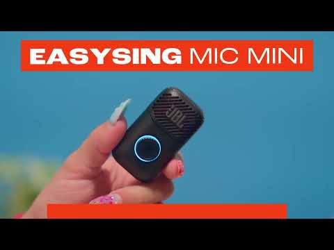 JBL EasySing Mic Mini Portable AI-powered Microphone with Real-time Vocal Removal