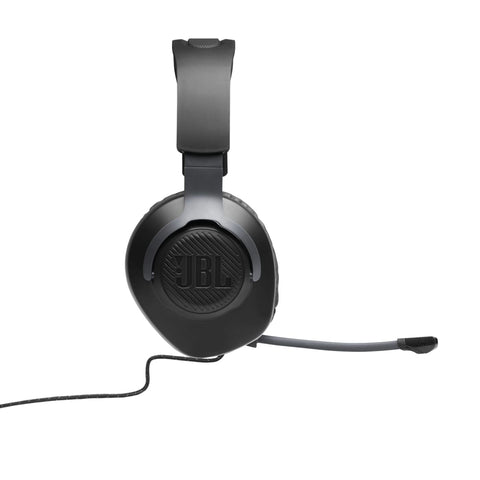 JBL Quantum 100 Wired over-ear gaming headset with a 