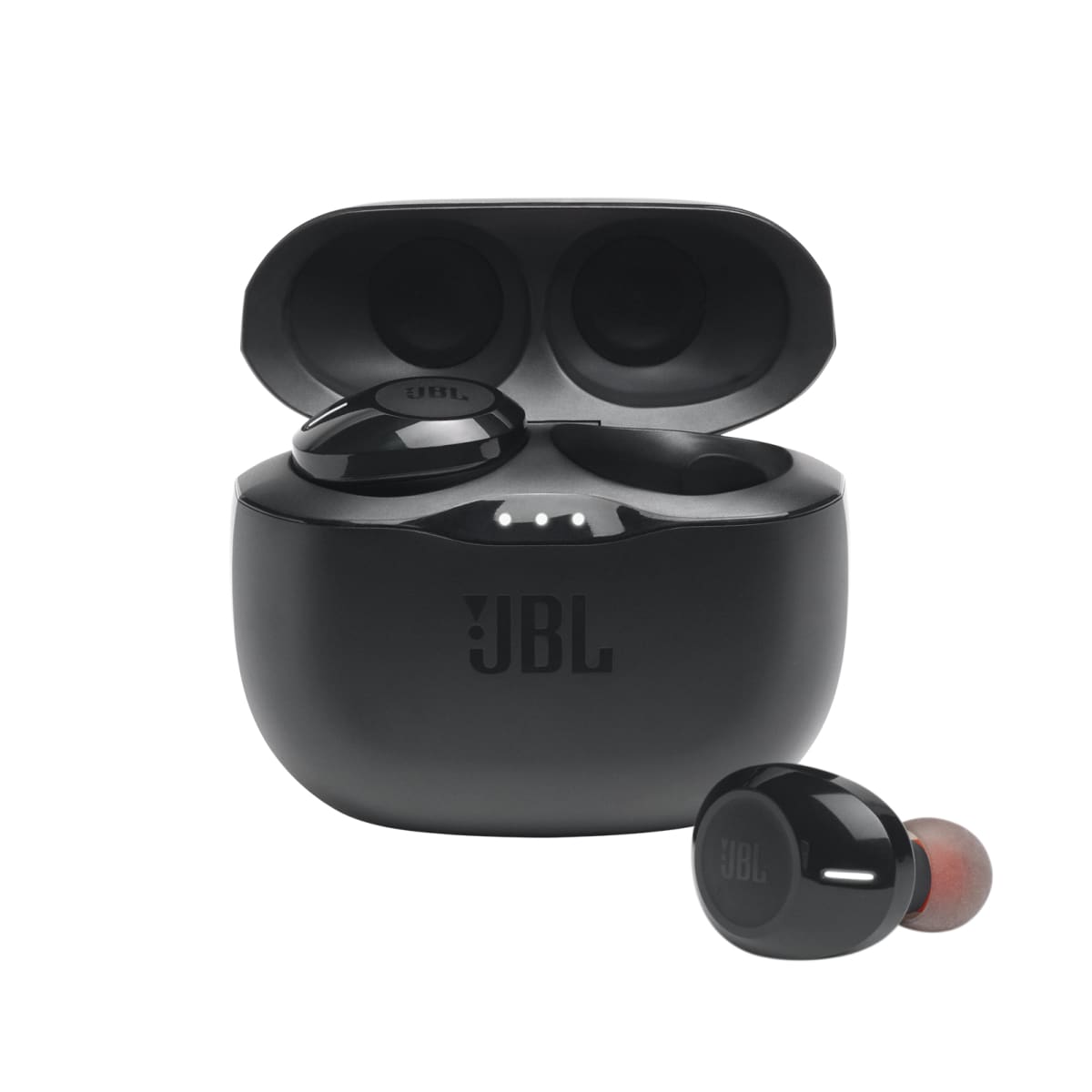 JBL Tune 125TWS Wireless Earbuds - Black - True