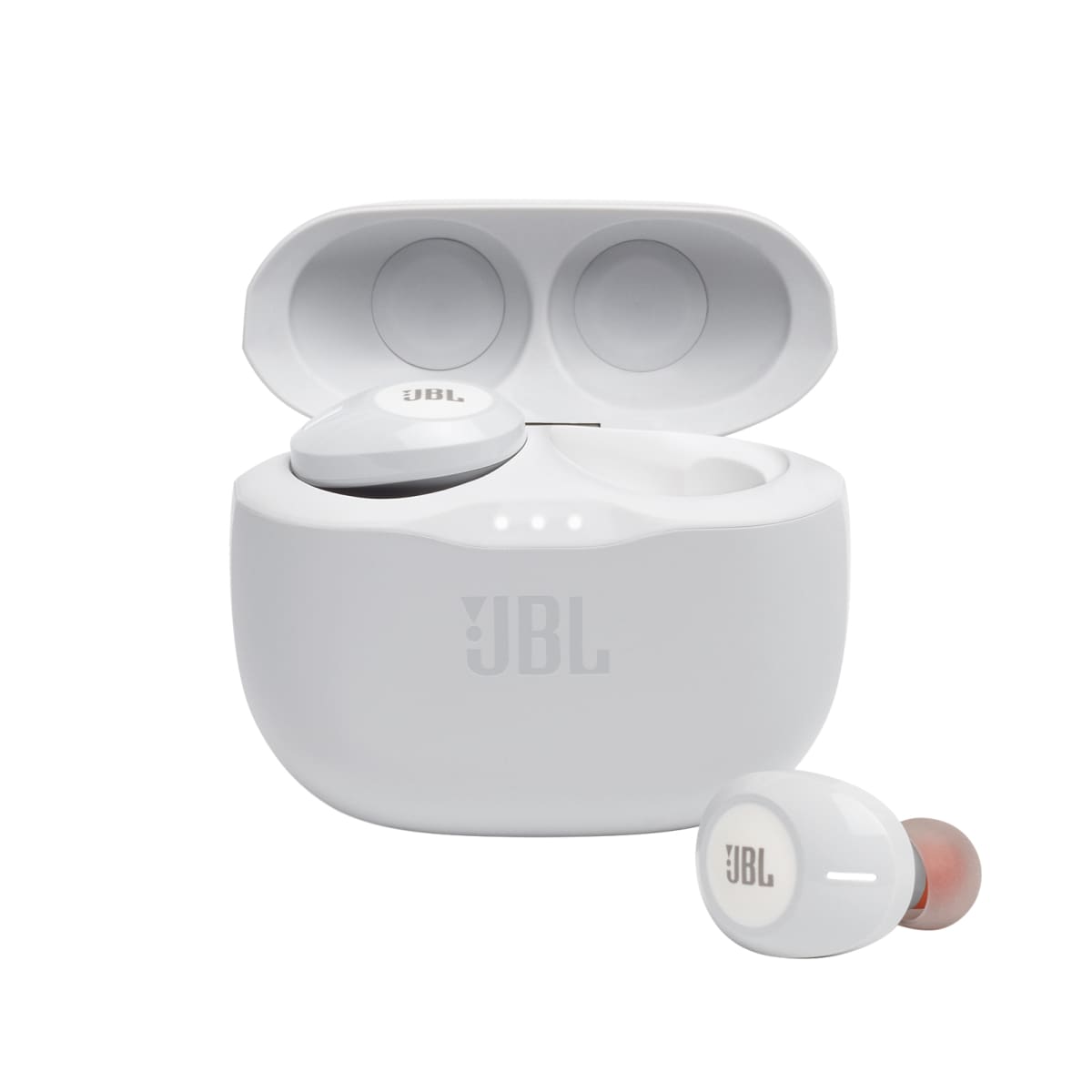 JBL Tune 125TWS Wireless Earbuds - White - True