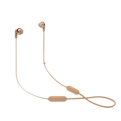 JBL TUNE 215BT Wireless Earbud headphones - Champagne Gold -