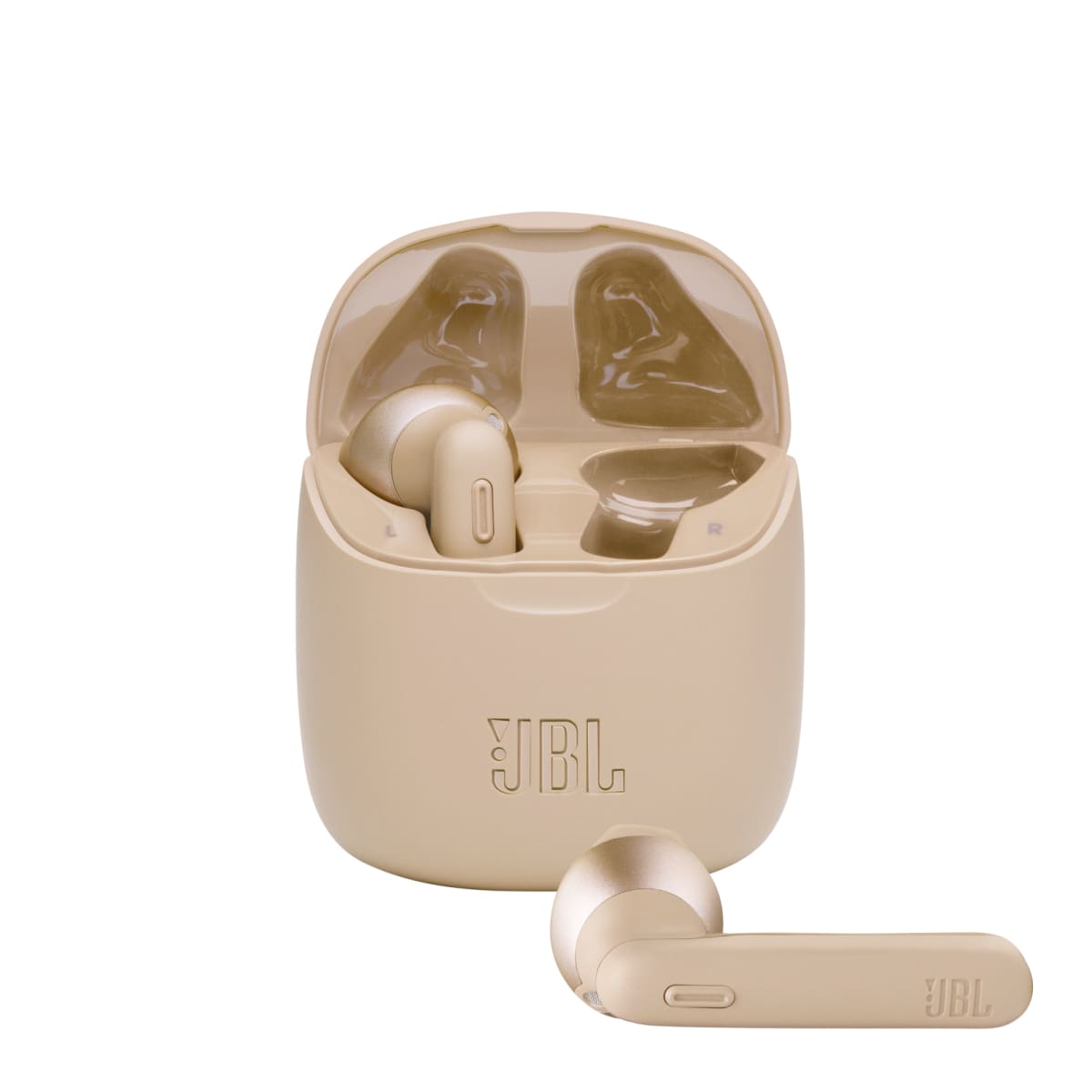 JBL Tune 225TWS Wireless Earbuds - Gold - True