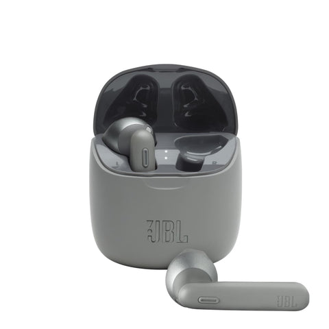 JBL Tune 225TWS Wireless Earbuds - Grey - True